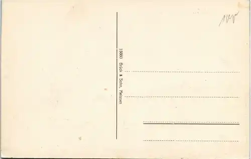 Ansichtskarte Röhrsdorf-Klipphausen Stadtpartie an der Kirche 1913