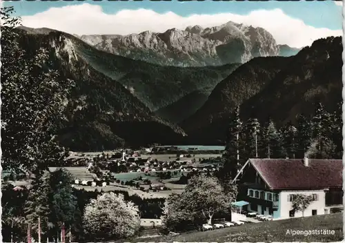 Ansichtskarte Siegsdorf Alpengasthaus in Hammer 1965
