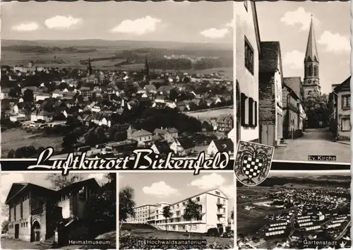 Ansichtskarte Birkenfeld MB Stadt, Neubauten, Museum 1968