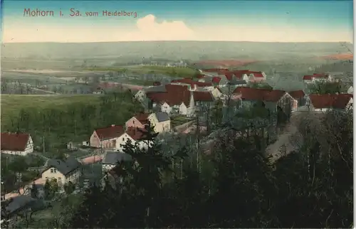 Ansichtskarte Mohorn-Wilsdruff Stadt vom Heidelberg 1913