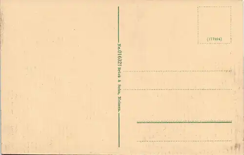 Postcard Tetschen-Bodenbach Decín Schäferwand - Dampflolomotive 1912