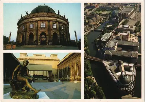 Ansichtskarte Berlin Museumsinsel Bodemuseum Pergamonmuseum 1980