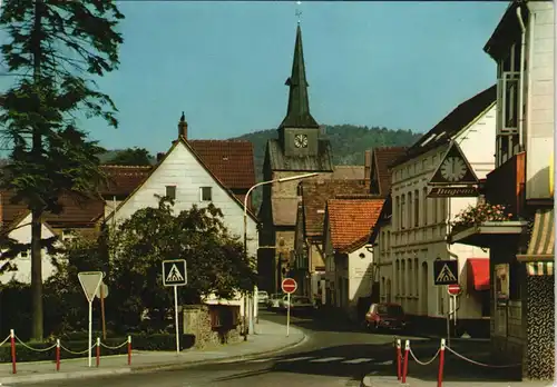 Ansichtskarte Bodenwerder Münchhausen-Platz Ortspartie 1972