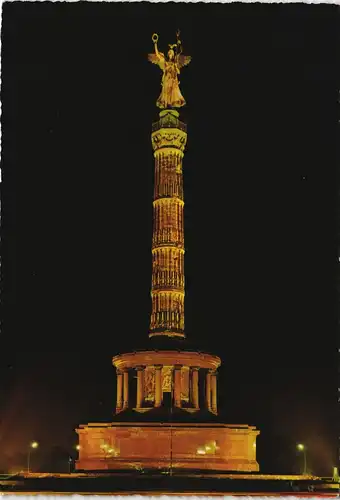 Ansichtskarte Mitte-Berlin Siegessäule 1961