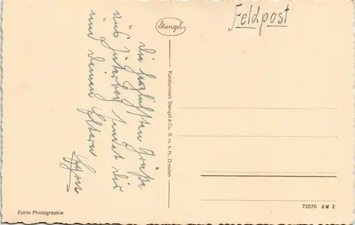 Ansichtskarte Jüterbog Straßenpartie am Zinnaertor 1934