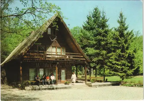 Bad Doberan "Jagdhaus Heiligendamm" - Außenansicht - sommerlicher Tag 1987