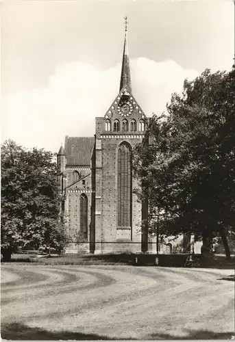 Ansichtskarte Bad Doberan DDR AK Westfassade der Klosterkirche 1979