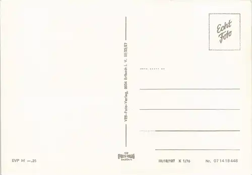 Ansichtskarte Markneukirchen DDR Mehrbild-AK mit 6 Foto-Ansichten 1976
