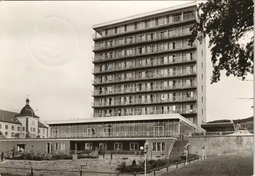 Ansichtskarte Sassnitz Hotel-Ansicht, DDR Postkarte 1981/1979