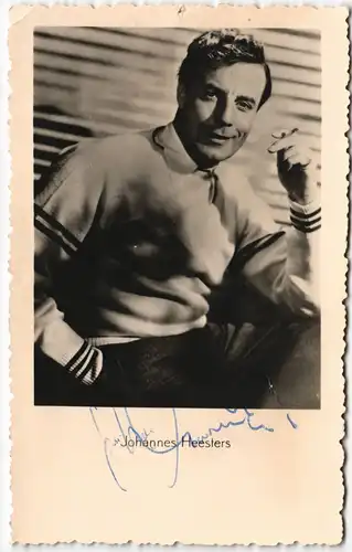 Film/Fernsehen/Theater - Schauspieler Johannes Heesters orig. Autogramm 1960