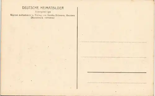 Bad Schwarzbach-Bad Flinsberg  Świeradów-Zdrój Schwarzbachsteg 1925