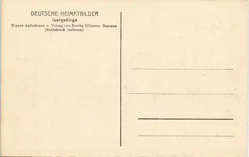Postcard Bad Flinsberg Świeradów-Zdrój Waldweg 1925