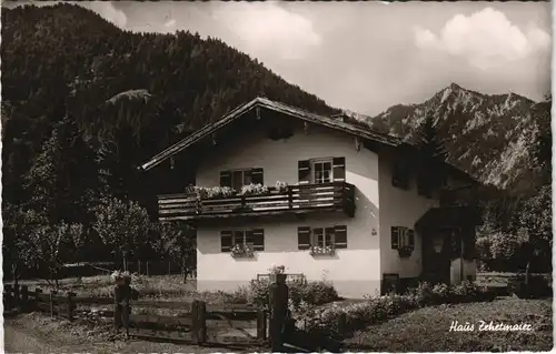 Spitzingsee-Schliersee Umland  Haus Zehetmaier Hammer bei Schliersee 1970