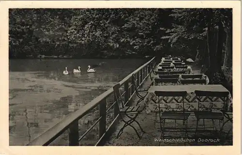 Ansichtskarte Dobrock-Wingst Waldschlößchen Dobrock 1955