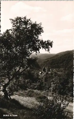 Ansichtskarte Altena Burg Altena Castle, Fernansicht 1960