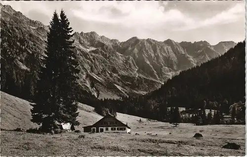 .Bayern Allgäuer Alpen Ställenalpe, Retterschwang, Nebelhorngruppe 1960