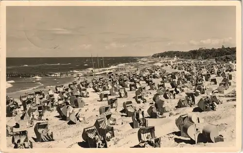 .Mecklenburg-Vorpommern Strandleben Ostsee DDR AK 1963  Stempel KÜHLUNGSBORN