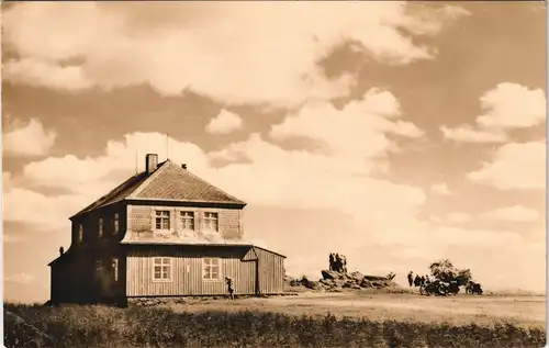 Satzung am Hirtstein-Marienberg im Erzgebirge Die Hirtsteinbaude 1975/1963