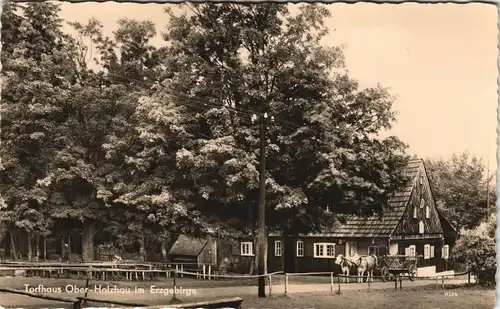 Ansichtskarte Holzhau Torfhaus Ober-Holzhau im Erzgebirge, DDR AK 1961