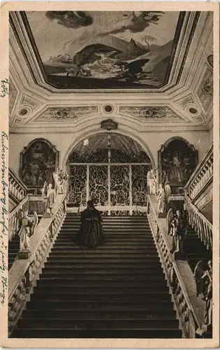 Ansichtskarte Bad Tölz Heilige Stiege in der Kalvarienbergkirche. 1928