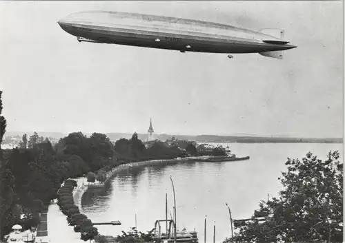 Manzell-Friedrichshafen LZ 127 ,,Graf Zeppelin“ startet 1929/1980