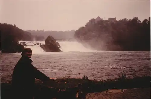 Foto Neuhausen am Rheinfall am Rheinfall 1986 Privatfoto Foto