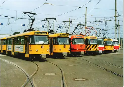 Ansichtskarte Dresden Straßenbahnhof Trachenberger Straße 2003