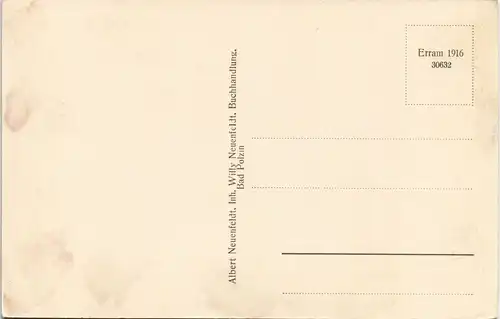 Postcard Bad Polzin Połczyn Zdrój Partie im Wuggestal 1928
