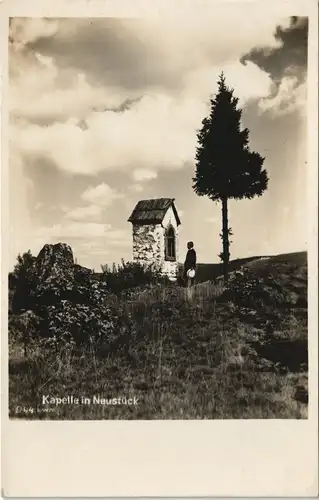 Foto Przichowitz Kapelle in Neustück 1928 Privatfoto