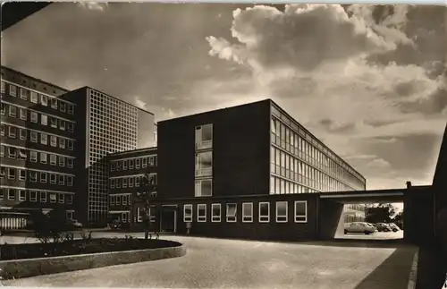 Ansichtskarte Oststadt-Hannover Krankenhaus 1962