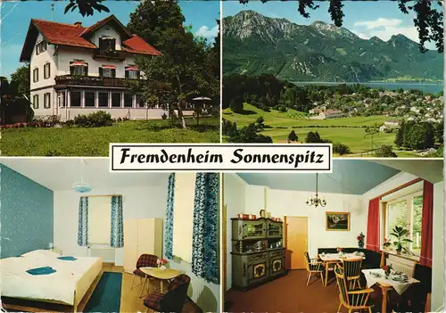 Ansichtskarte Kochel am See Fremdenhaus Sonnenspitz MB 1973