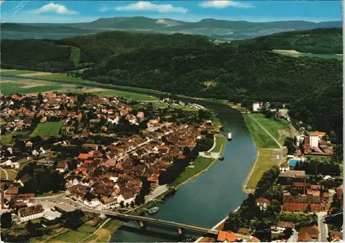 Ansichtskarte Bodenwerder-Polle Luftbild 1976