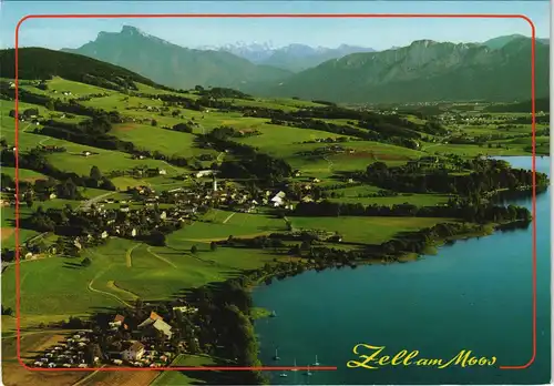Ansichtskarte Zell am Moos Luftbild 1980