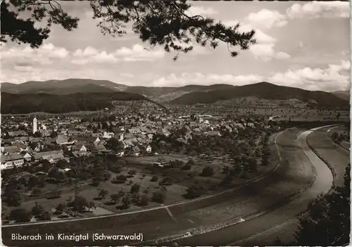 Ansichtskarte Biberach an der Riß Blick auf die Stadt 1964