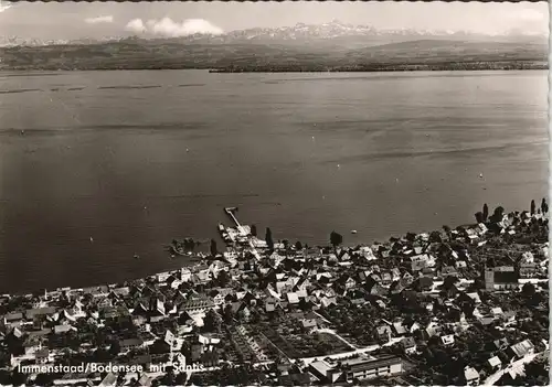 Ansichtskarte Immenstaad a. Bodensee Luftaufnahmen Luftbild 1967