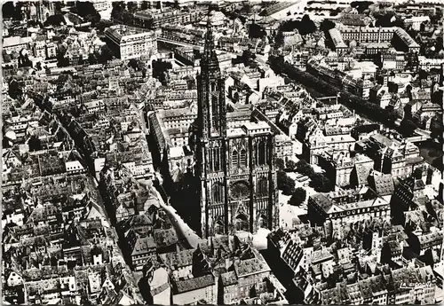 CPA Straßburg Strasbourg en avion/Luftbild 1969