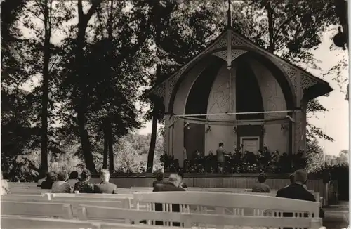 Ansichtskarte Bad Sulza Musickpavillon 1963