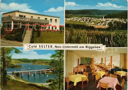 Ansichtskarte Neu-Listernohl-Attendorn 4 Bild Cafe Selter 1979