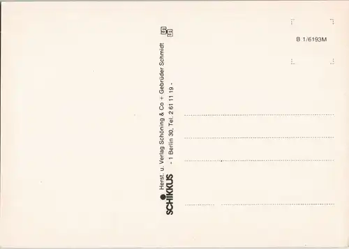 Ansichtskarte Berlin Ausstellung ITB Mehrbild-AK 1984