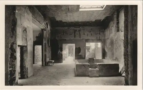 Pompei Scavi nuovi Interno di una fullonica sulla via dell'Abbondanza 1940