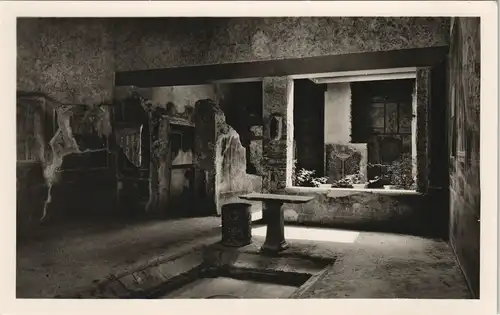 Cartoline Pompei POMPEI - Scavi nuovi. Via dell'Abbondanza 1940