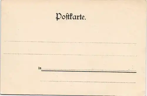 Ansichtskarte Hannover Alte Häuser an der Leine 1909