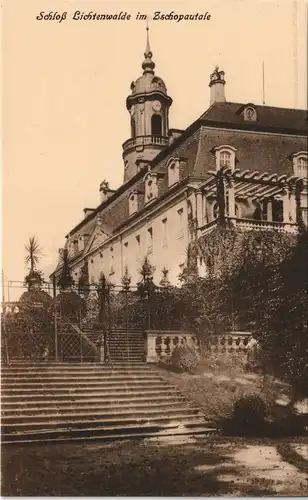 Lichtenwalde-Niederwiesa Schloß Lichtenwalde, Seiteneingang 1913