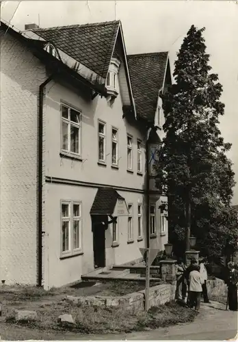 Ansichtskarte Gehlberg FDGB-Erholungsheim Frieden DDR Ansicht 1979/1978