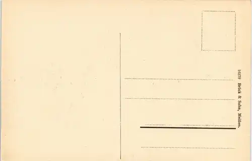 Postcard Tetschen-Bodenbach Decín Straßenpartie an der Sparkasse 1912
