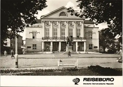 Ansichtskarte Weimar Deutsches Nationaltheater 1966