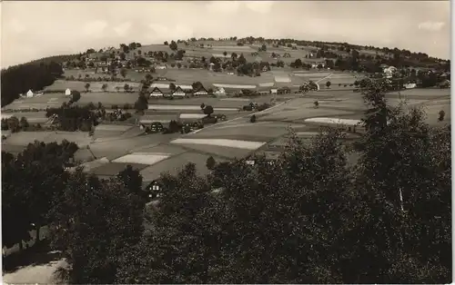 Ansichtskarte Klingenthal Aschberg (Vogtland) DDR AK Panorama-Ansicht 1960