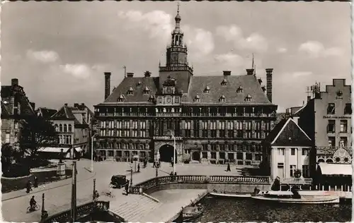 Ansichtskarte Emden Rathaus mit Delft 1967