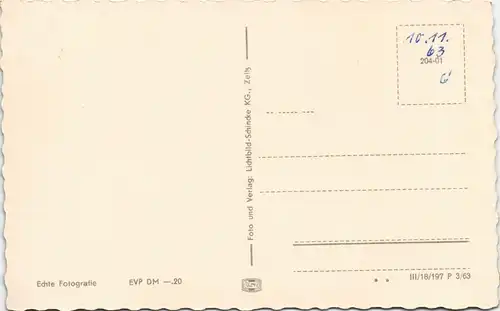 Ansichtskarte Freyburg (Unstrut) Panorama-Ansicht Totalansicht, DDR-Zeit 1963