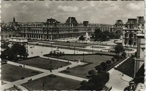 CPA Paris PANORAMA ON THE LOUVRE 1930